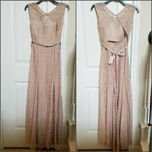 Dillards. Brand: Sequin Hearts Lace Gown